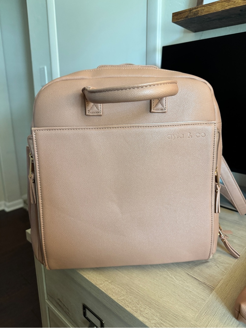 Ayla & Co Caffe Diaper Backpack - Picture 2 of 10